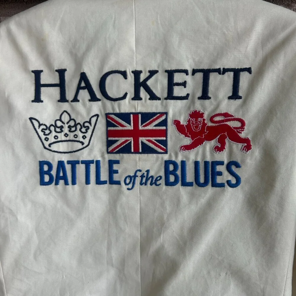 Hackett London Boys Battle of the Blues Blazer Size 7-8